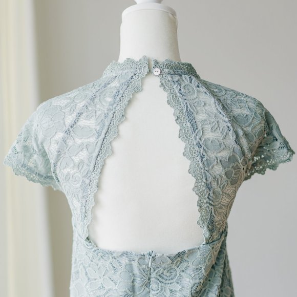 NWOT Joyfolia Esperanza Dress in Sea Glass - Picture 2 of 7